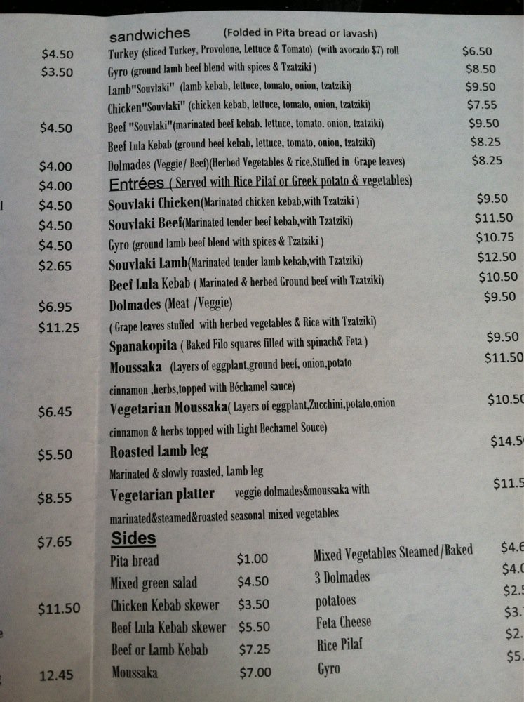 Nancys Greek Cafe
