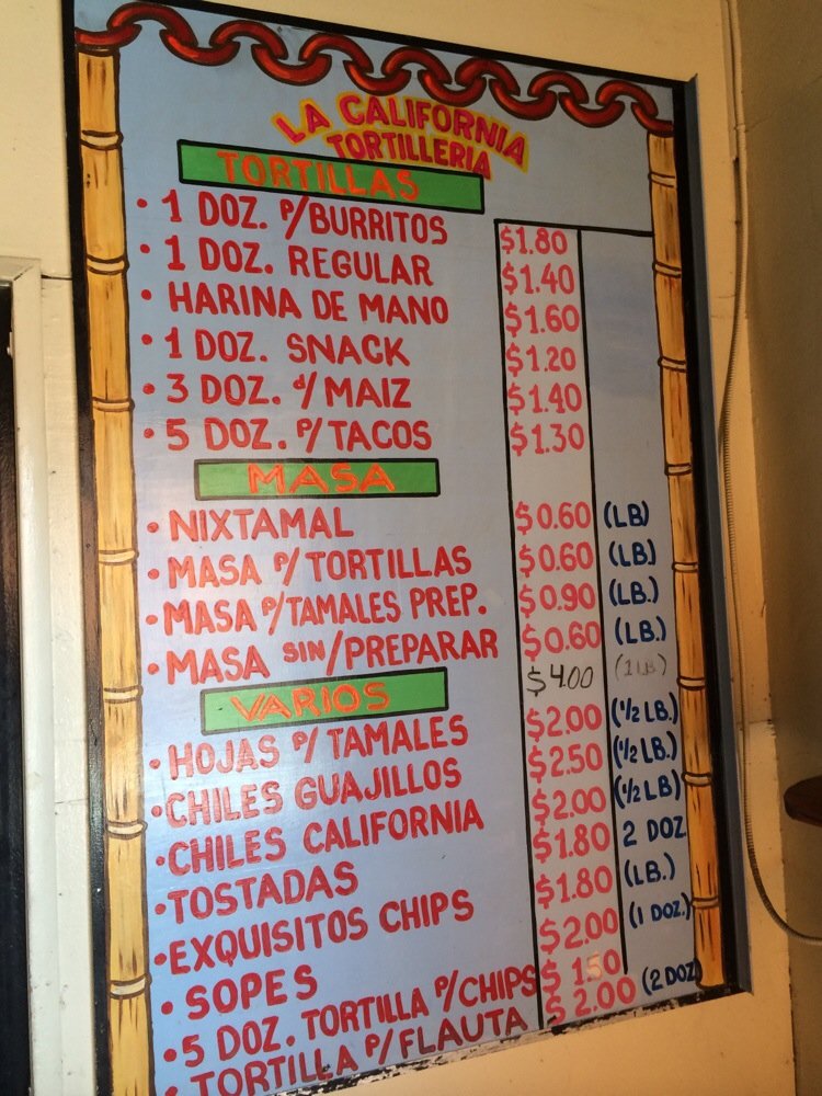 Tortilleria La California