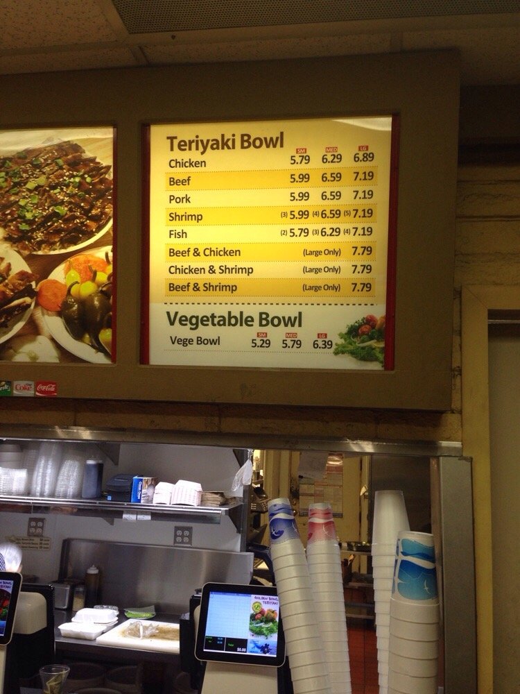 Golden Bowl Charbroiled Teriyaki #6
