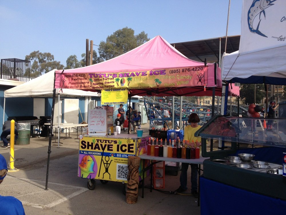 Tutus Shave Ice At Sherman Oaks Baseball