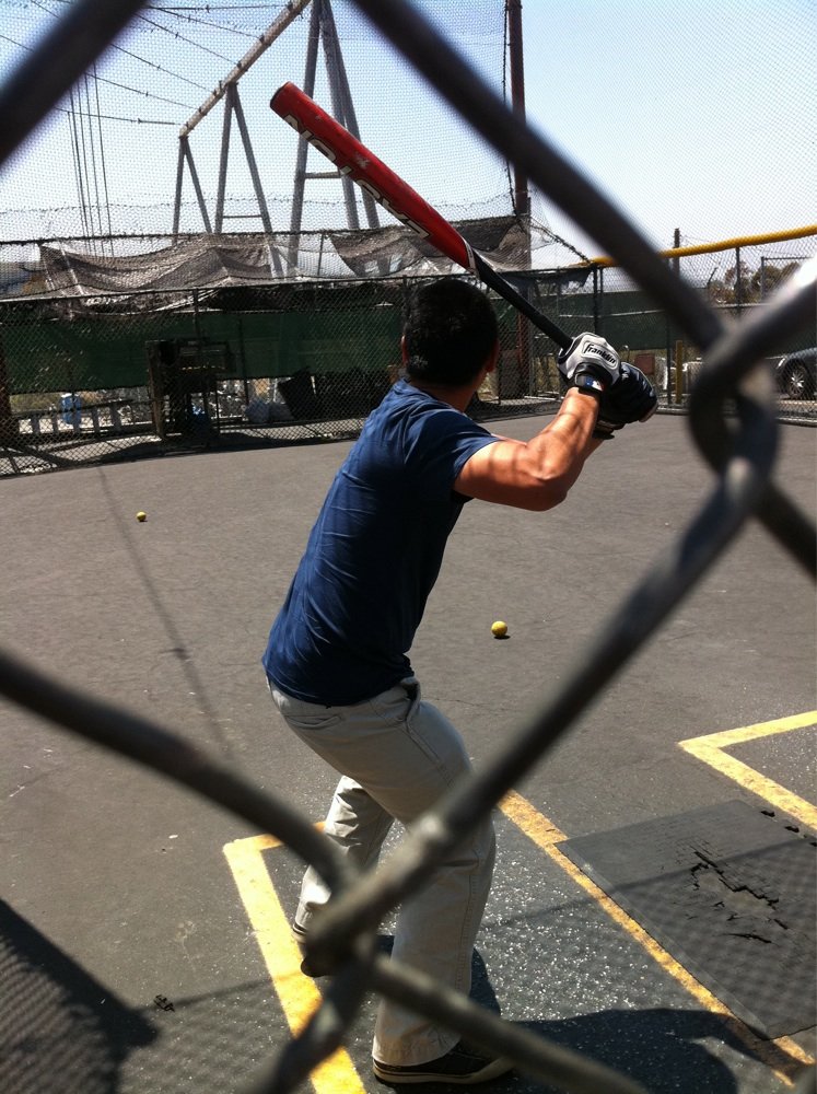 Rexs Baseball Batting Cage