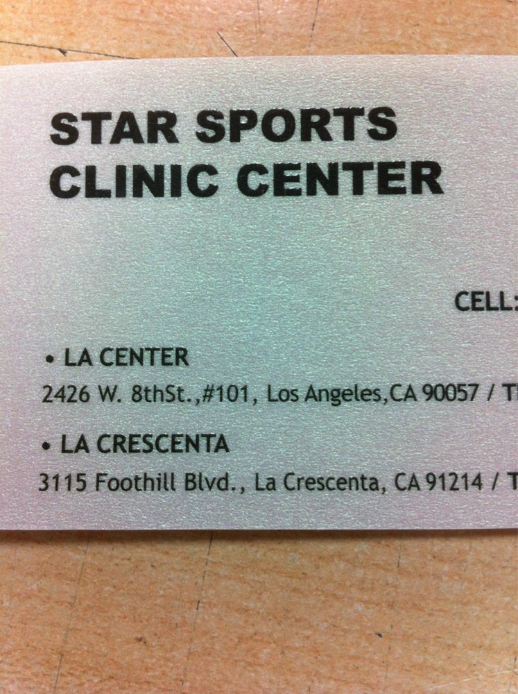 Star Sports Clinic Center