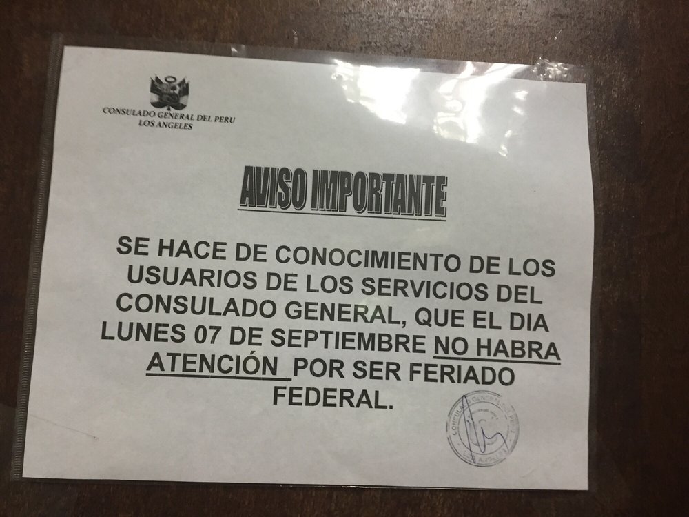 Consulate General of Peru