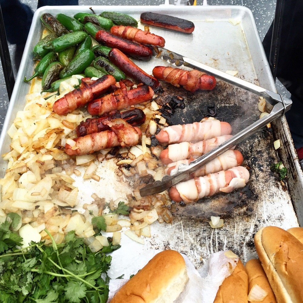 Hollywood Blvd Hotdog Vendor