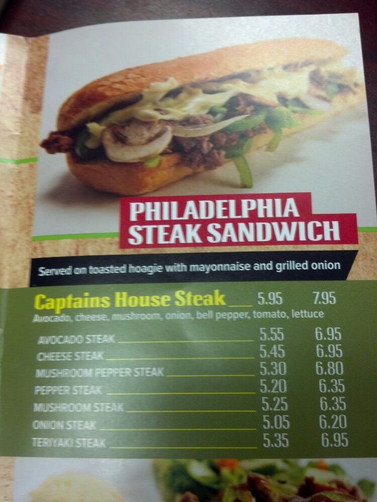 Captains Sub Shop