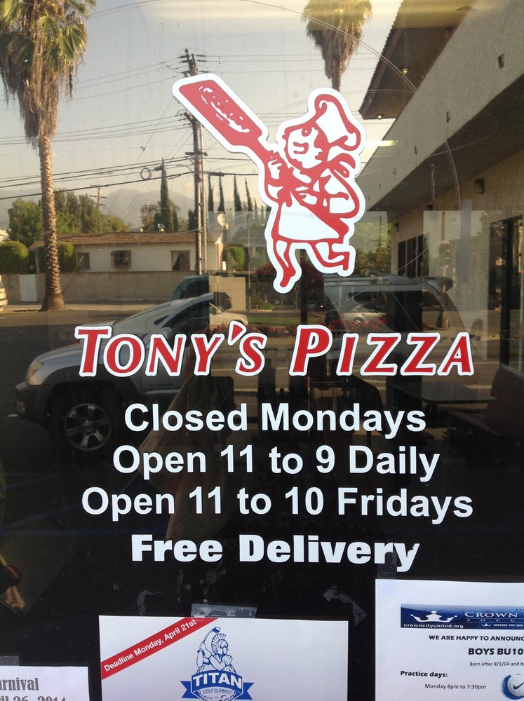 Tonys Pizza