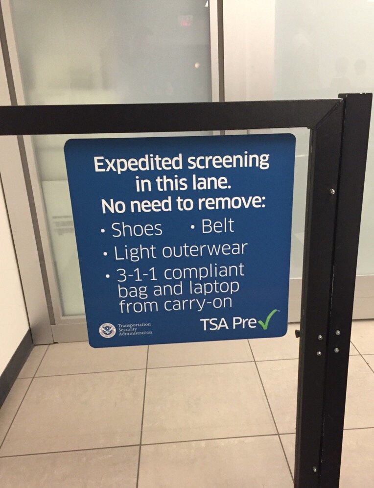 TSA Checkpoint Terminal 4 - Los Angeles International Airport