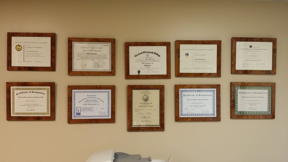 Soheil Mehdizadeh Chiropractic Corporation
