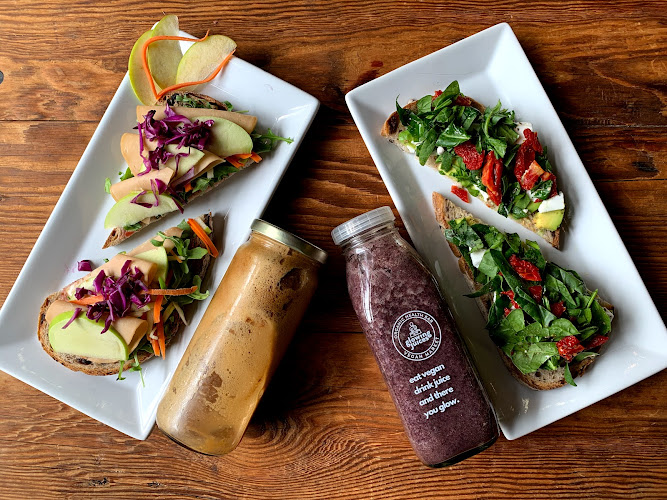 Glowing Plant-Based Eatery