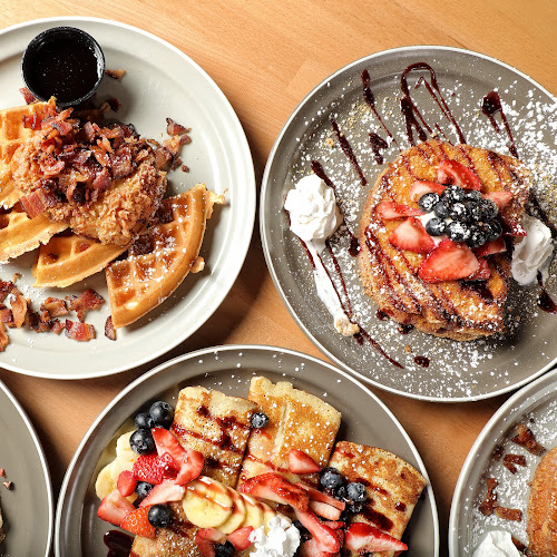 Huckleberry Waffles